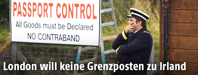 Britischer Polizist