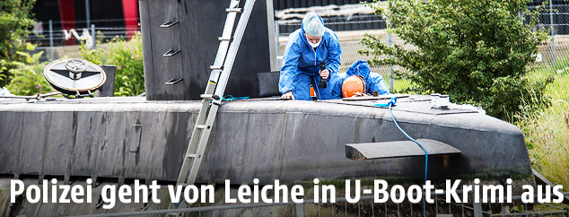 Forensiker auf U-Boot