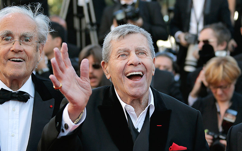 © APA/AP/Francois Mori Jerry Lewis bei den Filmfestspielen in Cannes, 2013