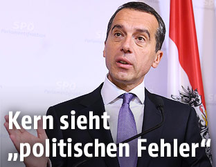 Bundeskanzler Christian Kern