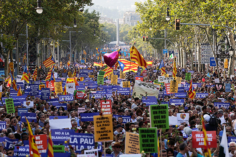 Demo in Barcelona