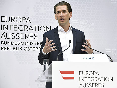 © APA/Hans Klaus Techt Außenminister Sebastian Kurz