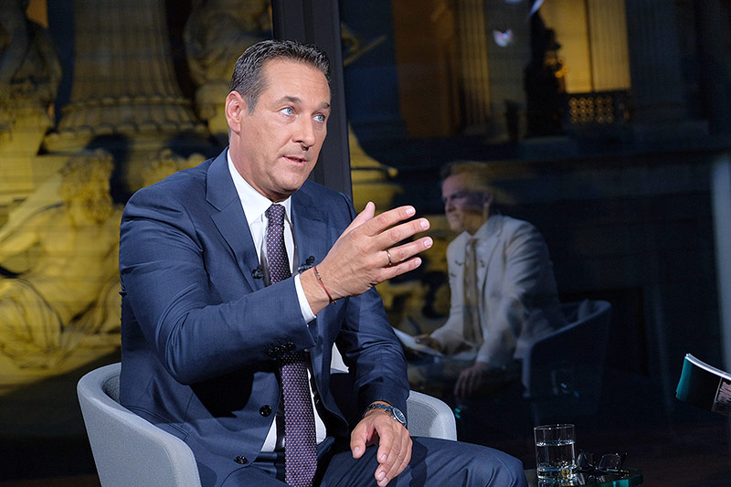 © ORF/Hans Leitner FPÖ-Chef Heinz-Christian Strache