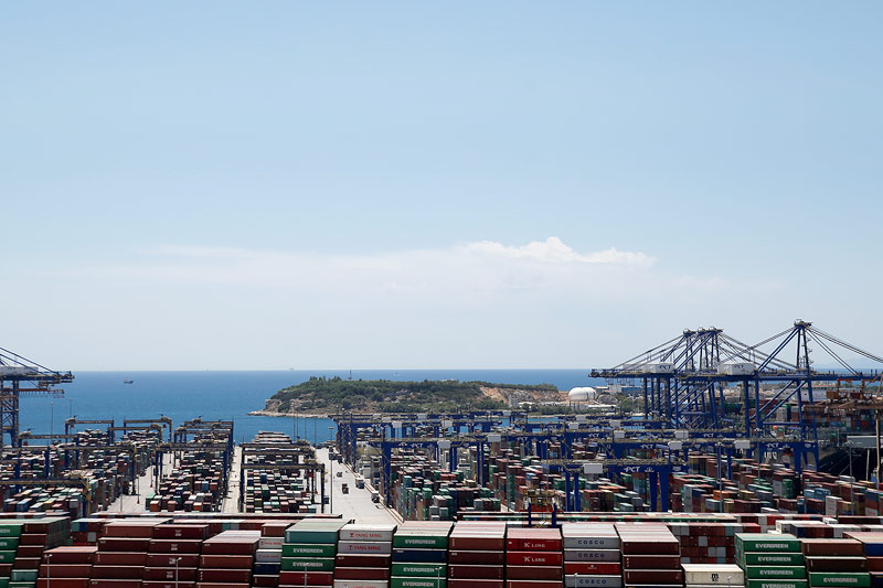 © Reuters/Alkis Konstantinidis Der Hafen von Piräus