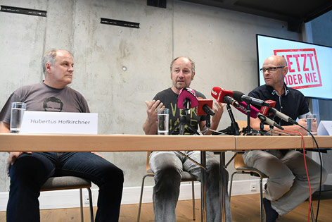 Hubertus Hofkirchner, Roland DŸringer und Walter Naderer