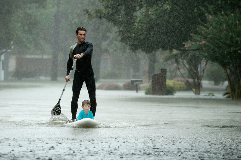 © APA/AP/Charlie Riedel Eindrücke von Rettungseinsätzen nach Hurrikan "Harvey"