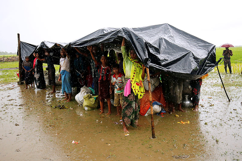 © Reuters/Mohammad Ponir Hossain Überflutungen in Bangladesch