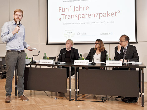 © APA/Herbert Neubauer Pressekonferenz "Echte Transparenz - Fünf Jahre Transparenzpaket" in Wien