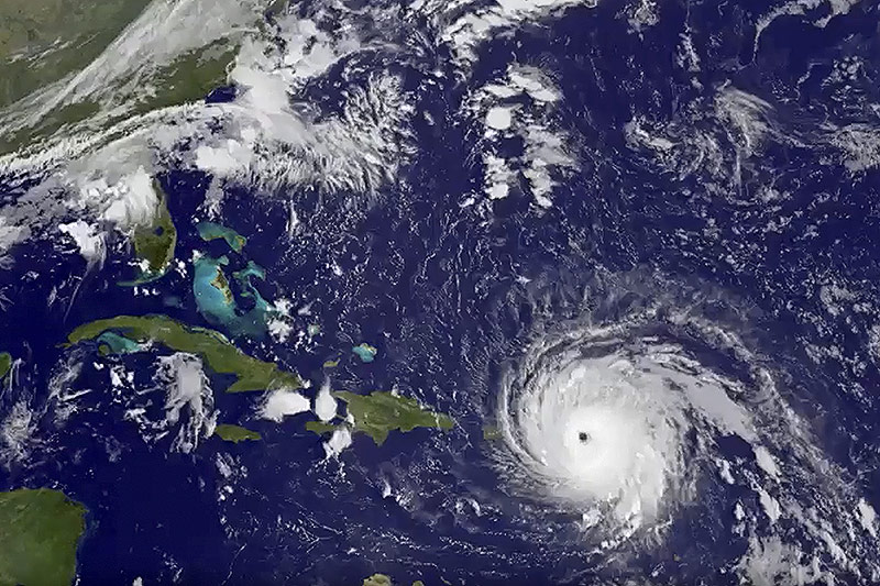 © APA/AP/NASA/NOAA GOES Project Satellitenbild