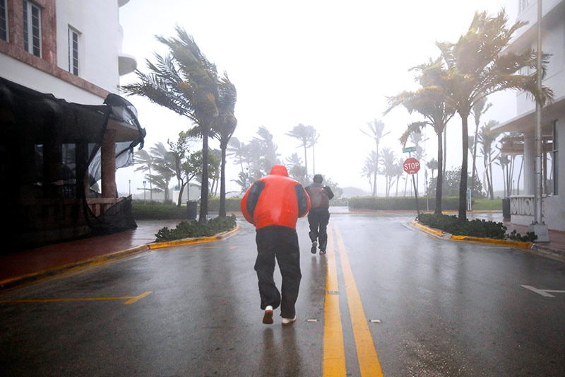 Hurrikan in Miami