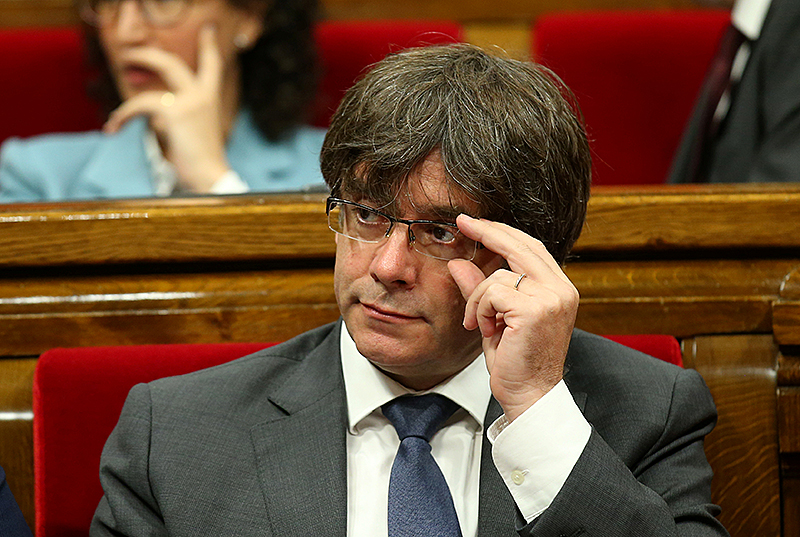 © Reuters/Albert Gea Carles Puigdemont, Chef der separatistischen Regionalregierung in Katalonien