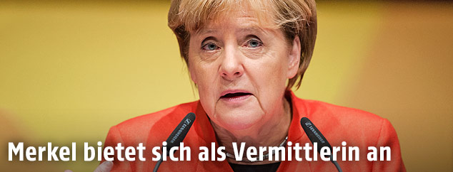 Die deutsche Kanzlerin Angela Merkel