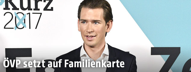 Au&szlig;enminister Sebastian Kurz
