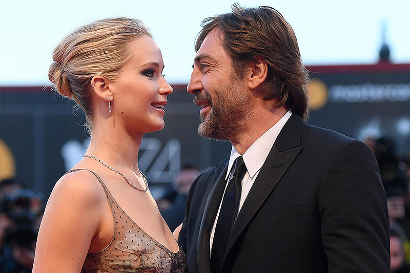 © APA/AP/ANSA/Claudio Onorati Jennifer Lawrence, Javier Bardem