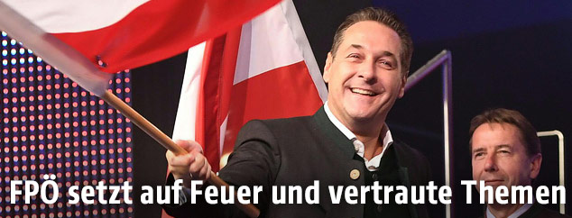 FP&Ouml;-Chef Heinz-Christian Strache