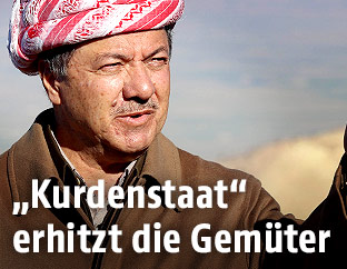 Pr&auml;sident der Autonomen Region Kurdistan Masoud Barzani