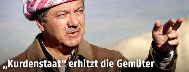 Präsident der Autonomen Region Kurdistan Masoud Barzani