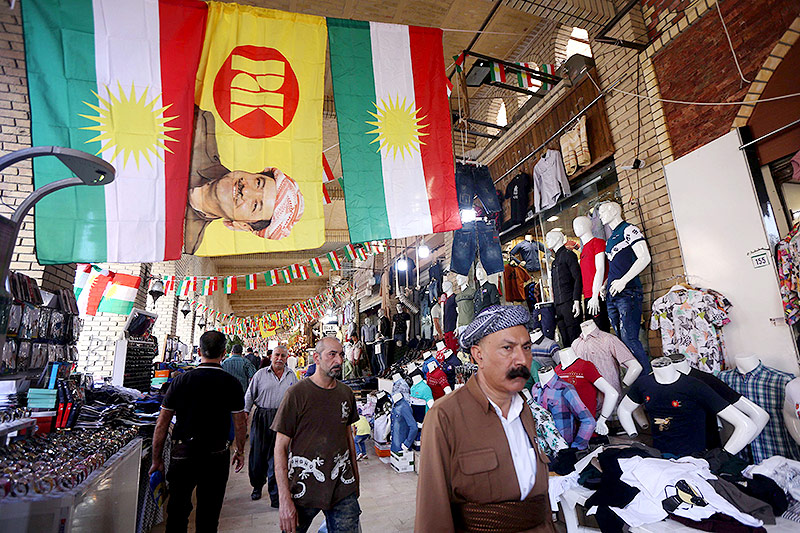© APA/AFP/Safin Hamed Markt in der autonomen Region Kurdistan im Irak