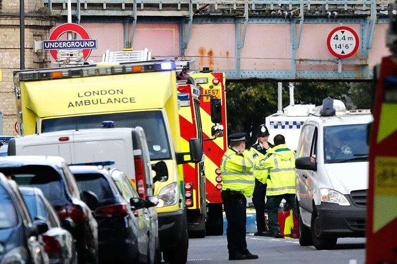 Polizisten in London