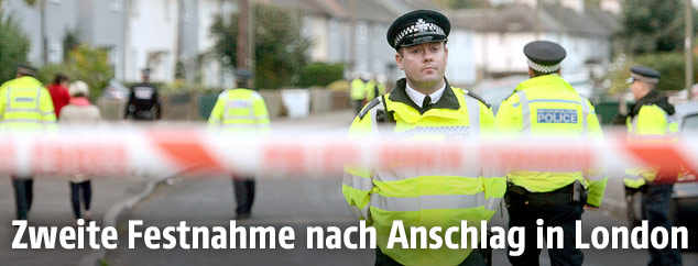 Polizisten in London