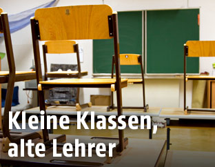 Leeres Klassezimmer