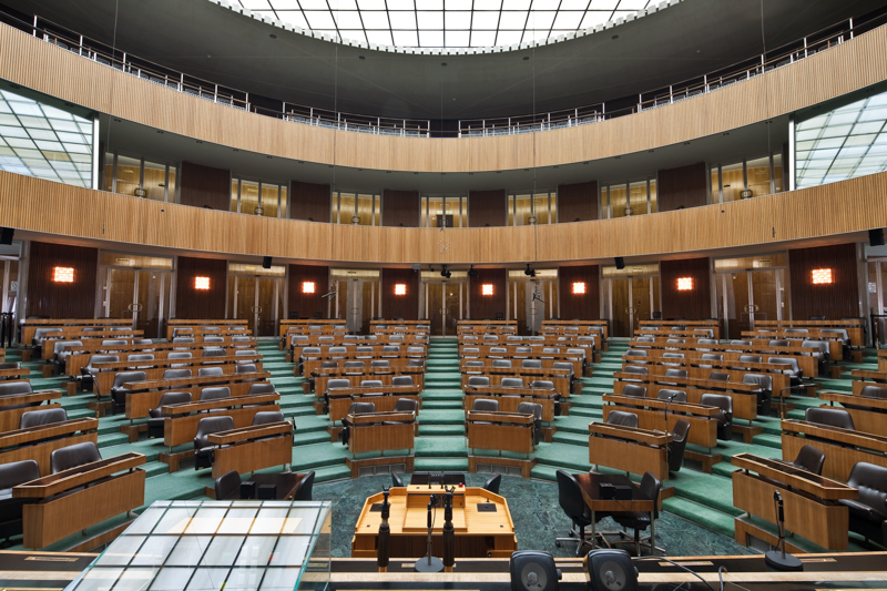 © ORF.at/Roland Winkler Eindrücke von der Renovierung des Parlaments