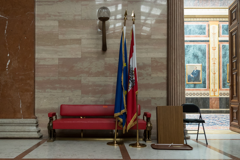© ORF.at/Roland Winkler Eindrücke von der Renovierung des Parlaments