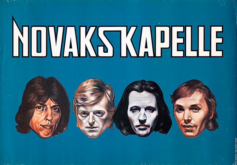 Plakat Novaks Kapelle, 1971