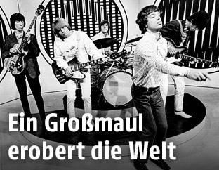 Mick Jagger und die Rolling Stones aus dem Jahr 1962 oder 1963