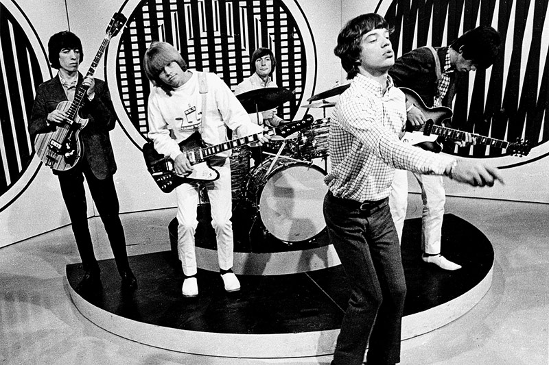 © Corbis/David Farrell Rolling Stones bei einem ihrer ersten Konzerte