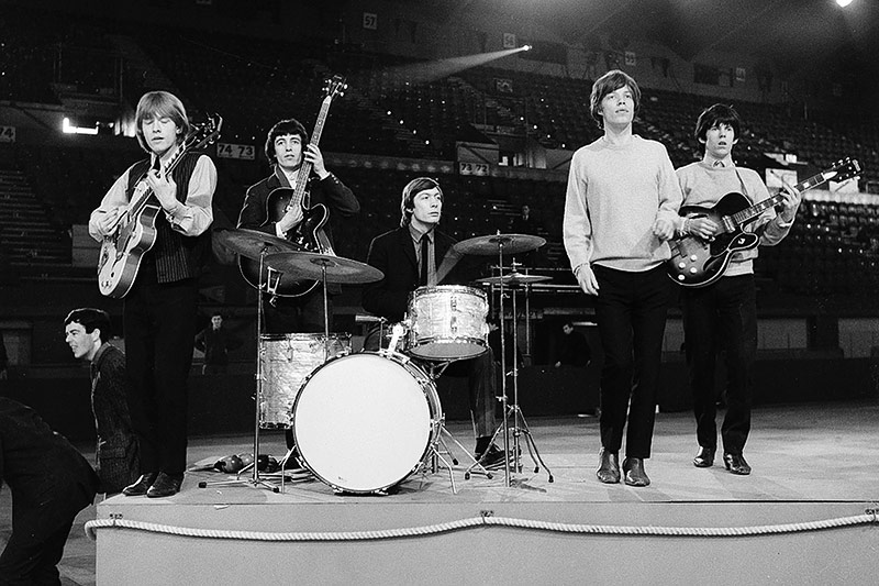 © AP Rolling Stones im Jahr 1964