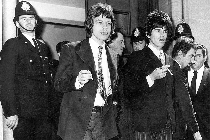 © picturedesk.com/United Archives Mick Jagger und Keith Richards