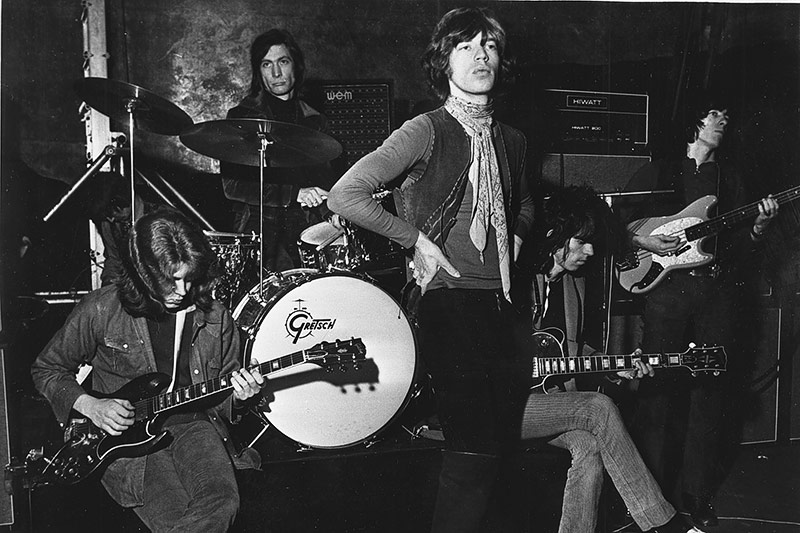 © AP/Peter Kemp Rolling Stones im Jahr 1969