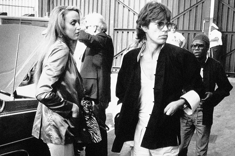 © AP/Doug Pizac Mick Jagger und Jerry Hall