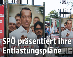 Wahlplakate der SP&Ouml;