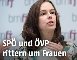Familienministerin Sophie Karmasin