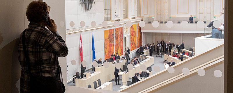 Nationalrat im Ausweichquaritier