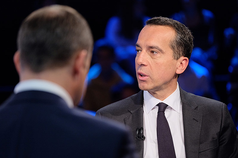© ORF/Hans Leitner Christian Kern (SPÖ)