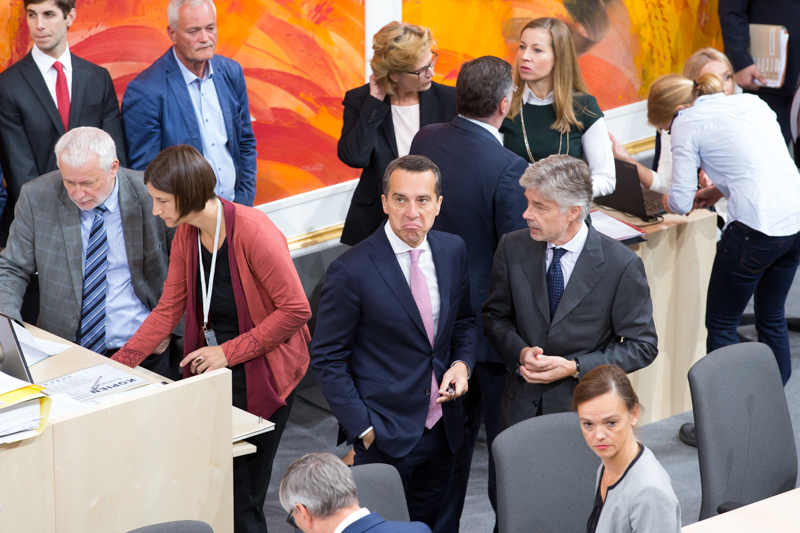 © ORF.at/Roland Winkler Eindrücke von der ersten Nationalratssitzung im Ausweichquartier