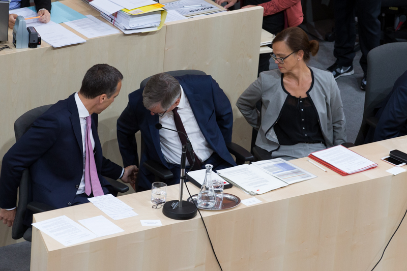 © ORF.at/Roland Winkler Eindrücke von der ersten Nationalratssitzung im Ausweichquartier