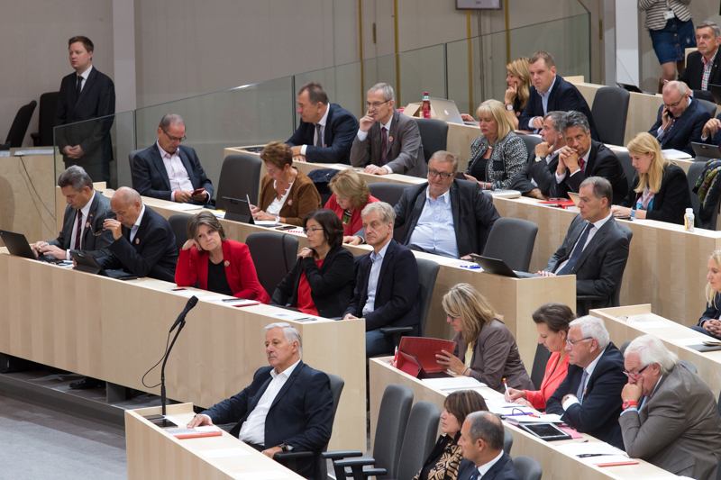 © ORF.at/Roland Winkler Eindrücke von der ersten Nationalratssitzung im Ausweichquartier