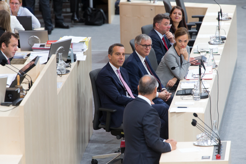 © ORF.at/Roland Winkler Eindrücke von der ersten Nationalratssitzung im Ausweichquartier