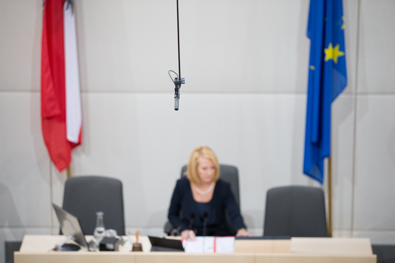 © ORF.at/Roland Winkler Eindrücke von der ersten Nationalratssitzung im Ausweichquartier