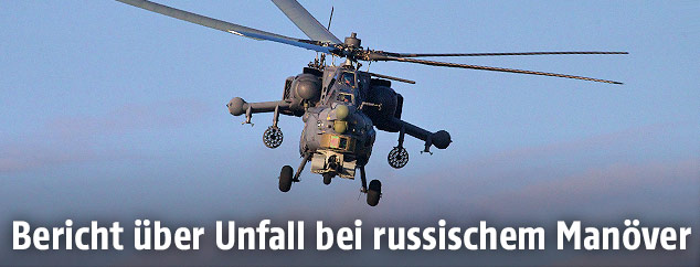 Russischer Milit&auml;rhubschrauber