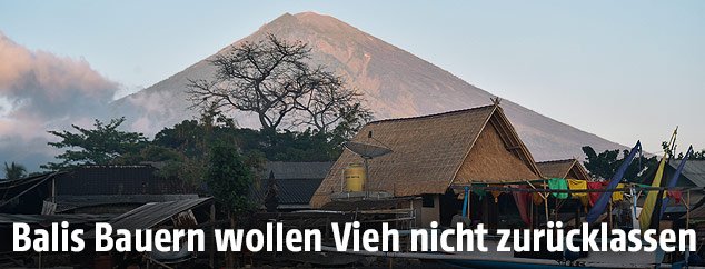 Vulkan Agung auf Bali