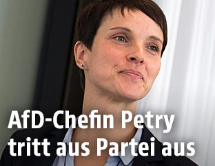 AfD-Bundesvorsitzende Frauke Petry