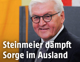 Deutschlands Bundespräsident Frank-Walter Steinmeier