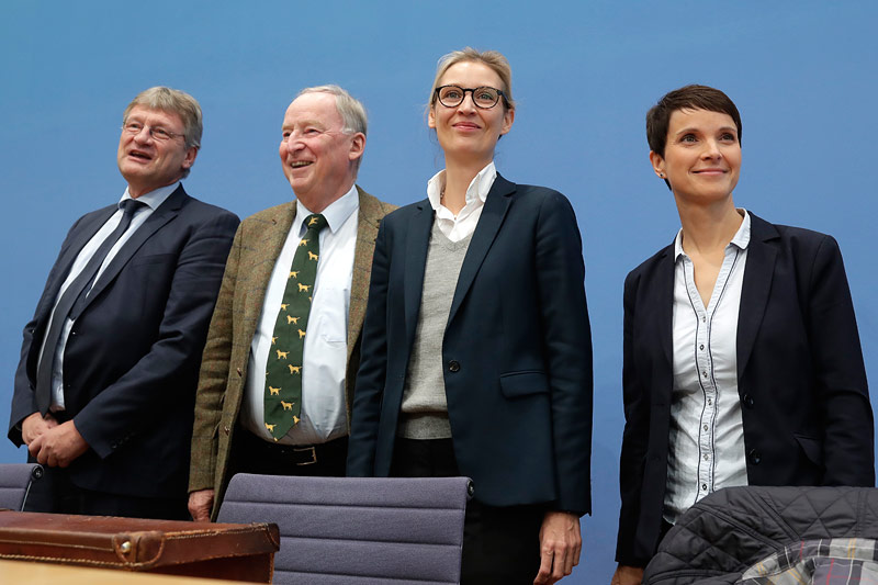 © AP/Michael Sohn Pressekonferenz der AfD