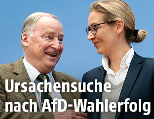 Alexander Gauland und Alice Weidel (AfD)