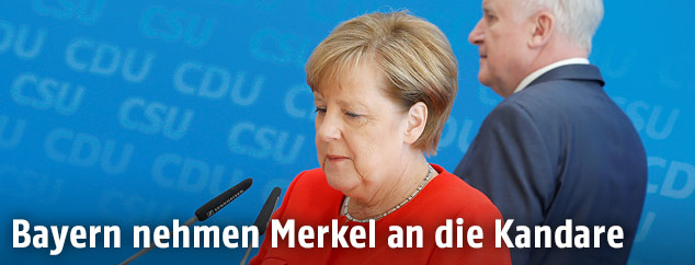 Angela Merkel und Horst Seehofer
